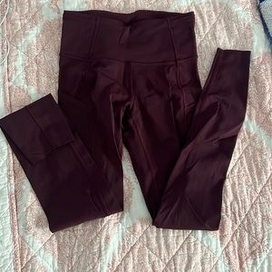 lululemon size 2 wunder train.